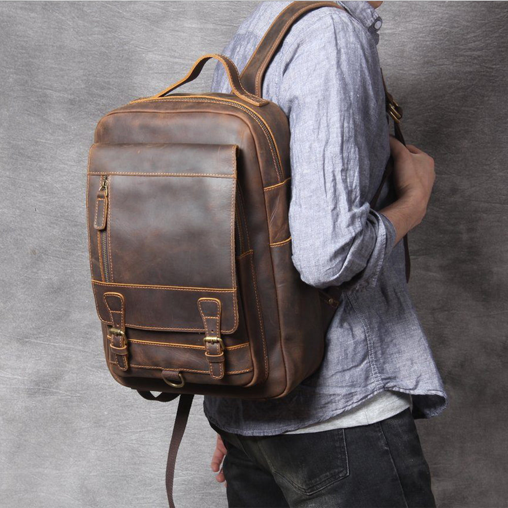 Ezren | Vintage Leather Backpack