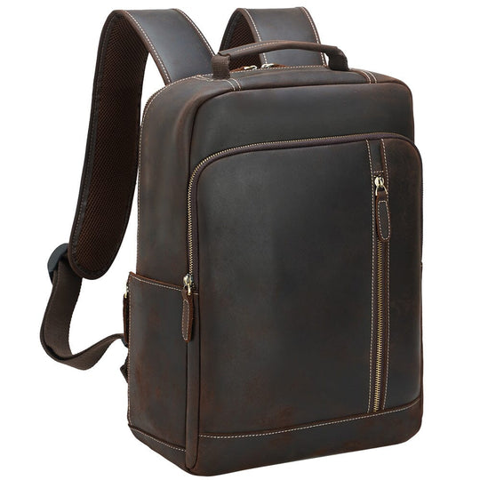 Orin | Leather Laptop Backpack