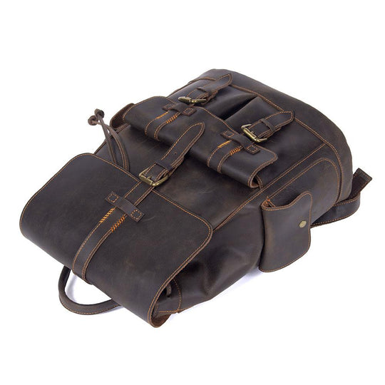 Velare | Leather Laptop Backpack