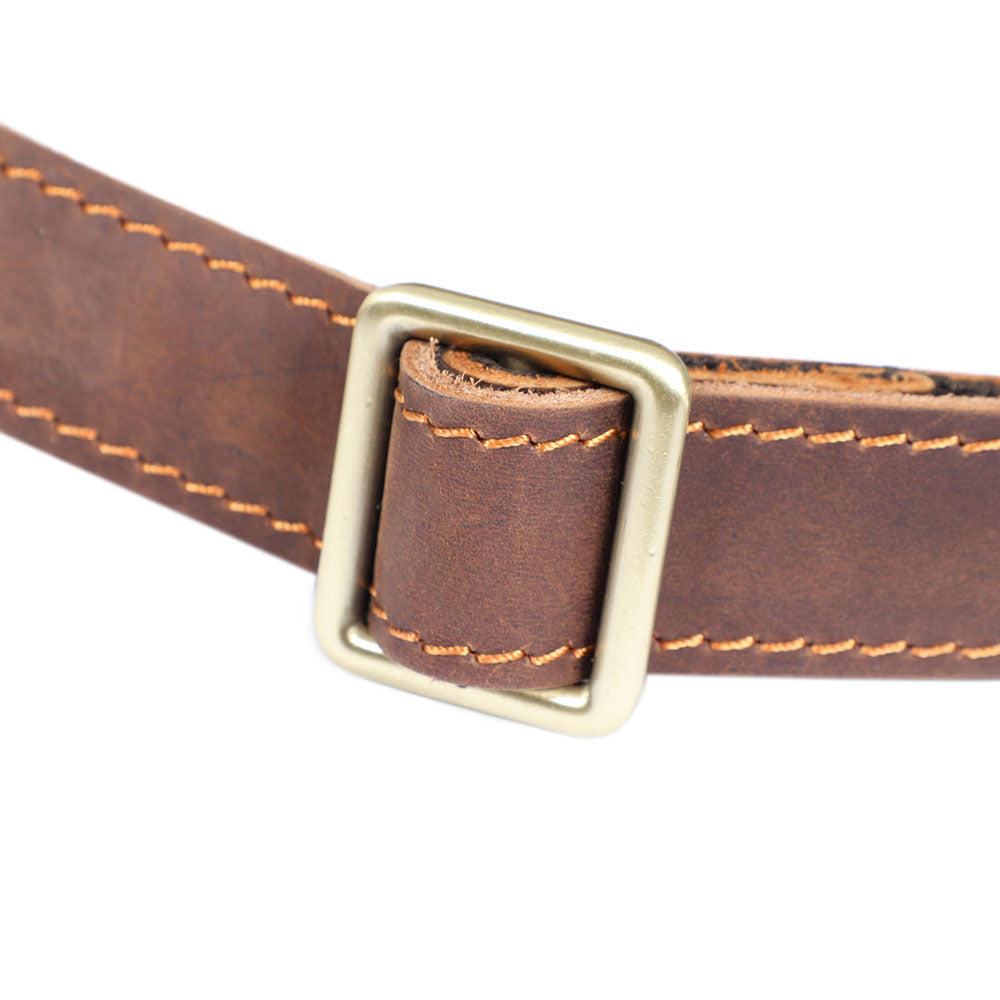 Navi | Vintage Leather Backpack with Zipper