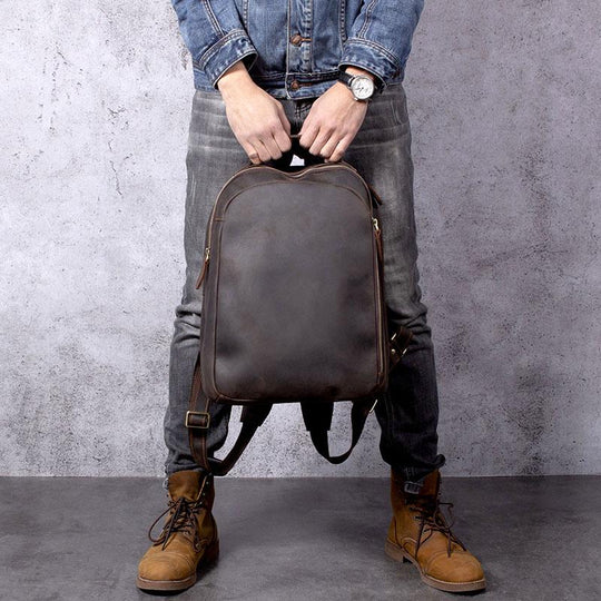 Juno | Minimalist Leather Backpack
