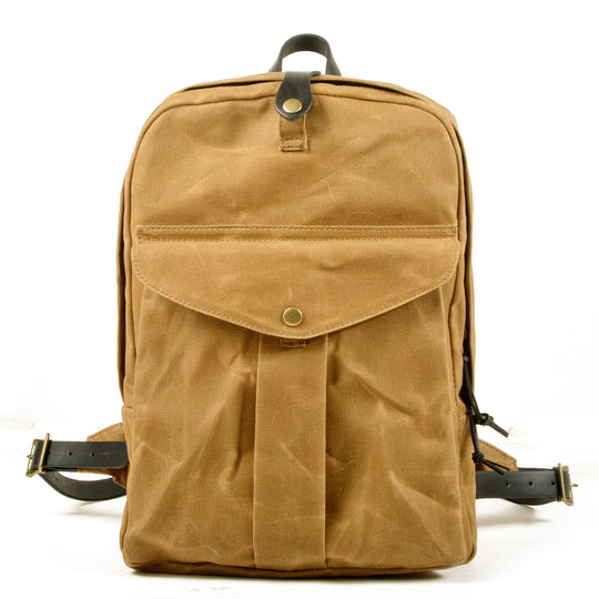 Calder | Canvas and Leather Backpack